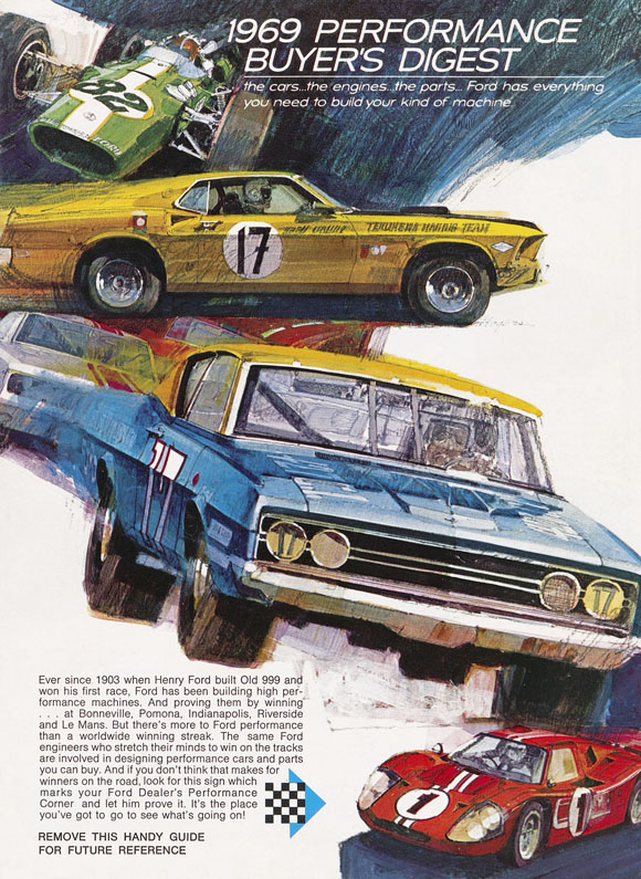 Brochure Ford Performance Buyers Digest 1969