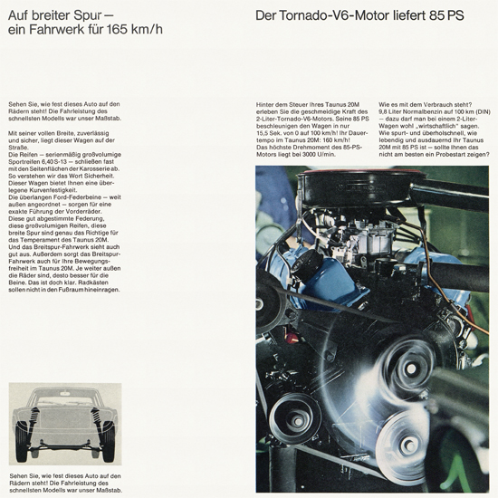 Prospekt Ford Taunus 20 M 1967