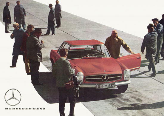 Broschüre Mercedes Benz 1963
