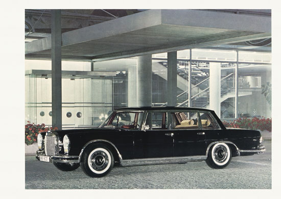 Broschüre Mercedes Benz 1963
