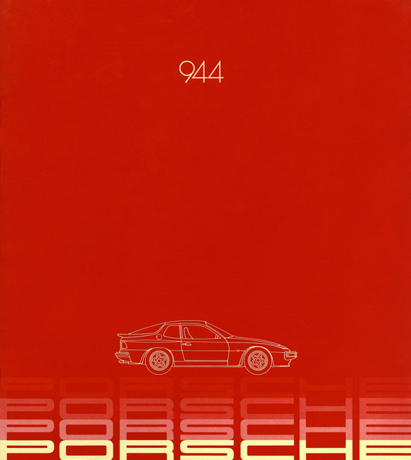 Prospekt Porsche 944 1982