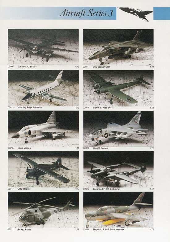 Airfix catalogue 1988