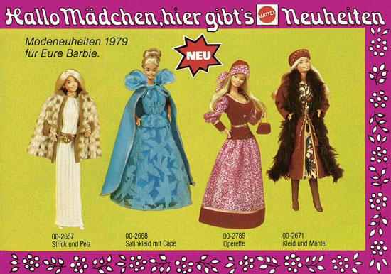 Barbie Neuheiten 1979