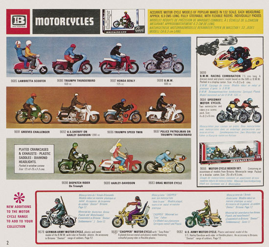 Britains Super Toy Models 1972