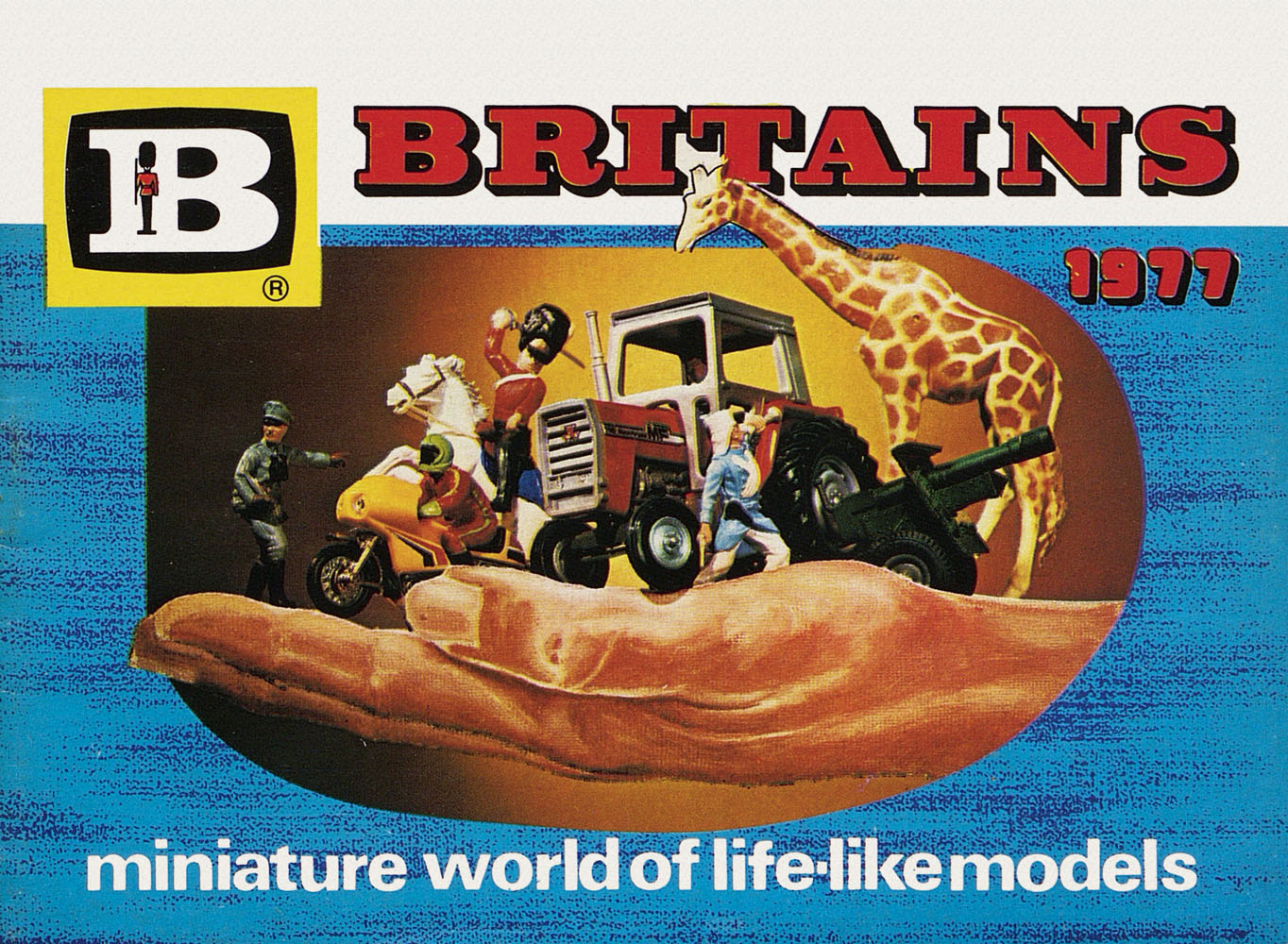 Britains Miniature world of life-like models catalog 1977