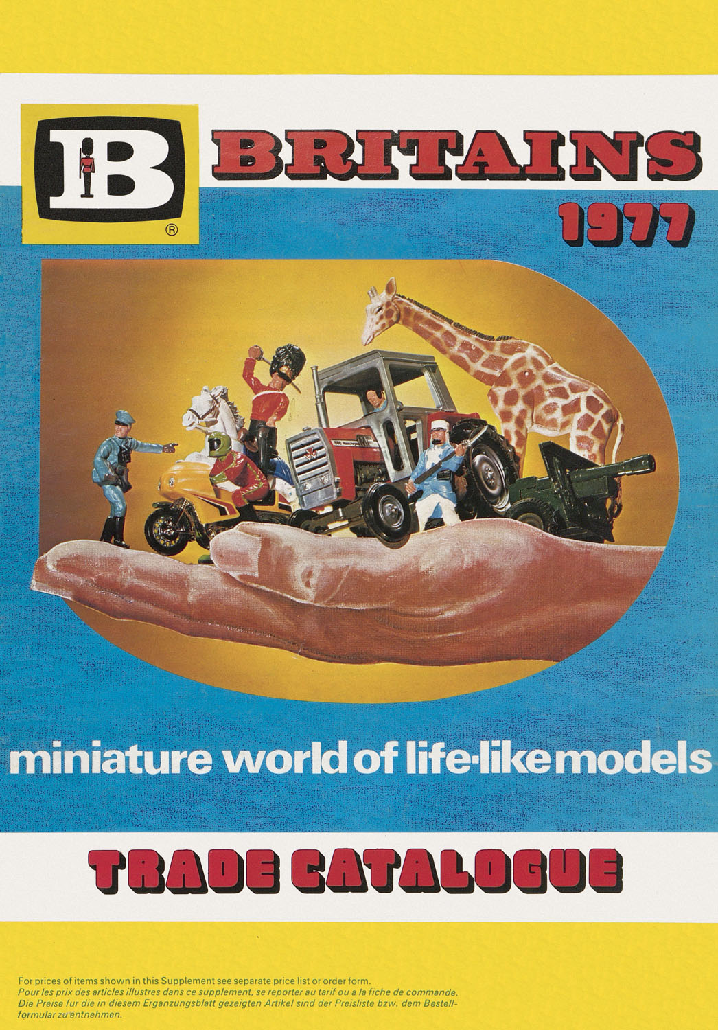Britains Trade catalogue 1977