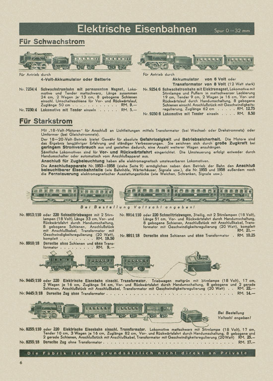 Karl Bub Spielwarenfabrik Nürnberg Katalog 1938