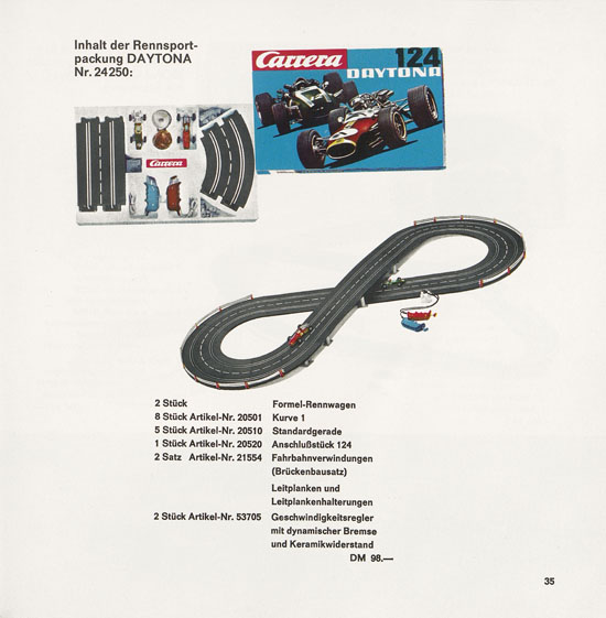 Carrera Katalog 1968-1969