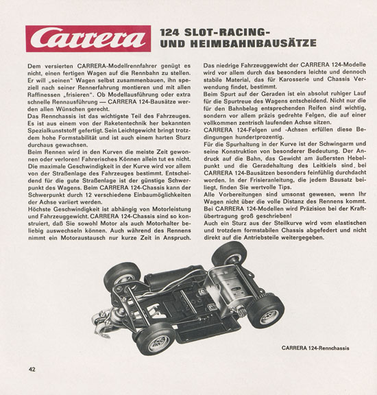 Carrera Katalog 1969-1970