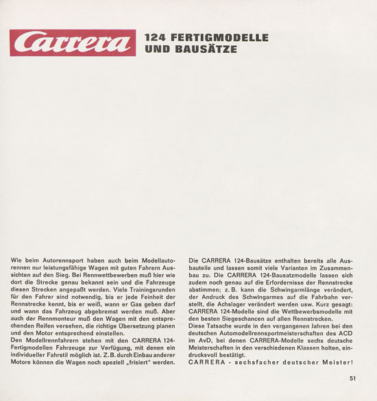 Carrera Katalog 1970-1971
