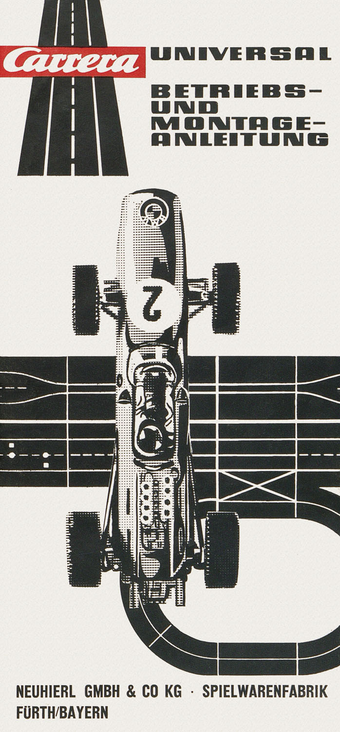 Carrera Universal Betriebs- und Montageanleitung um 1970