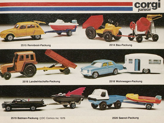 Corgi Toys Katalog 1977