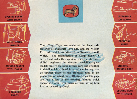 Corgi Toys Katalog 1963-1964