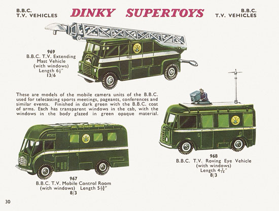 Dinky Toys Katalog 1960