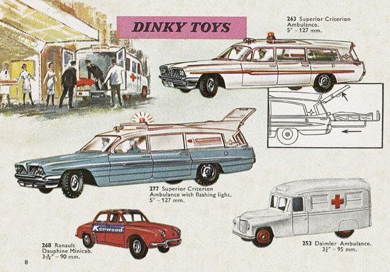 Dinky Toys Katalog 1963