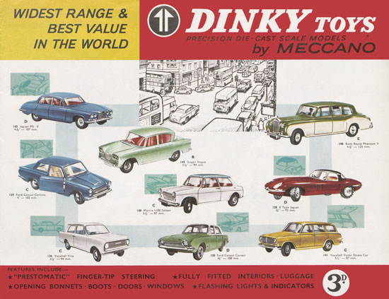 Dinky Toys Katalog 1964, Dinky Supertoys 1964