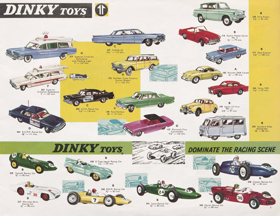 Dinky Toys Katalog 1964, Dinky Supertoys 1964