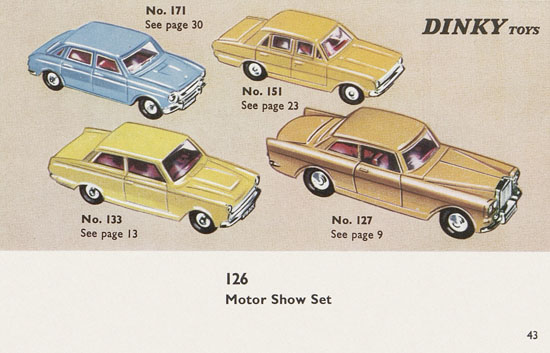 Dinky Toys Katalog 1965
