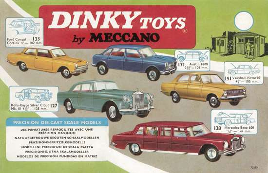 Dinky Toys Katalog 1965, Dinky Supertoys 1965