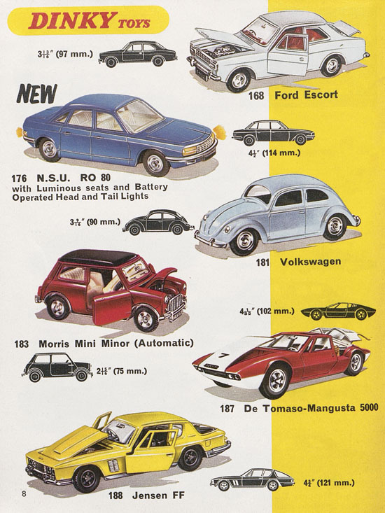 Dinky Toys Katalog 1969 No. 5, Dinky Supertoys 1969