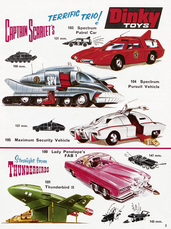 Dinky Toys Katalog 1972, Dinky Supertoys 1972