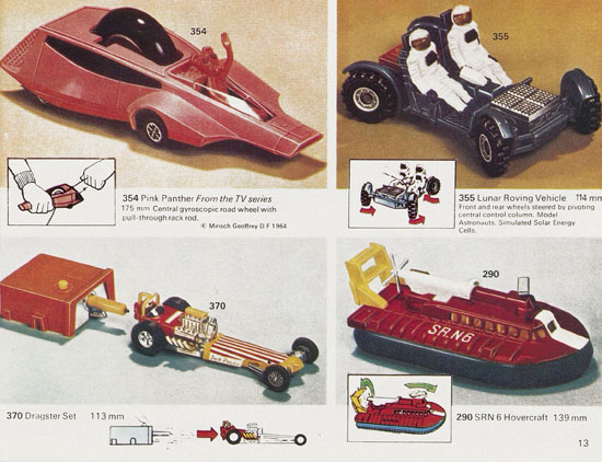 Dinky Toys Katalog 1973, Dinky Supertoys 1973