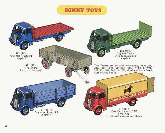 Dinky Toys catalogue 1954