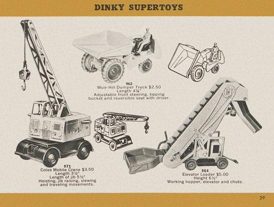 Dinky Toys catalogue 1957
