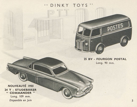 Dinky Toys catalogue 1955
