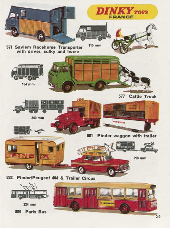 Dinky Toys catalogue No. 7 1971