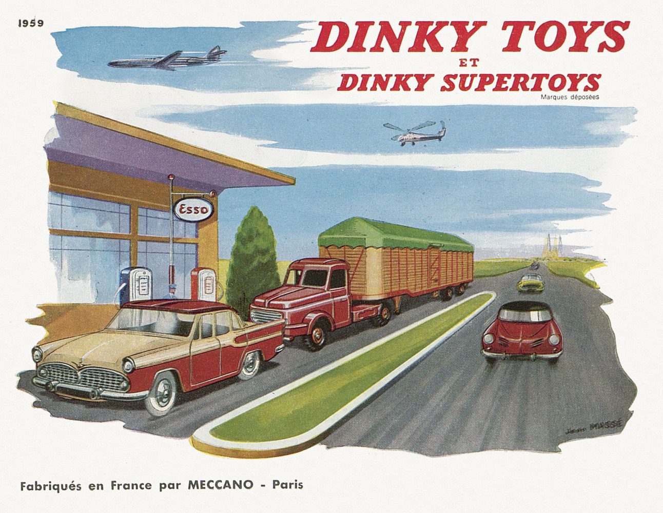 Dinky Toys et Dinky Supertoys catalogue 1959