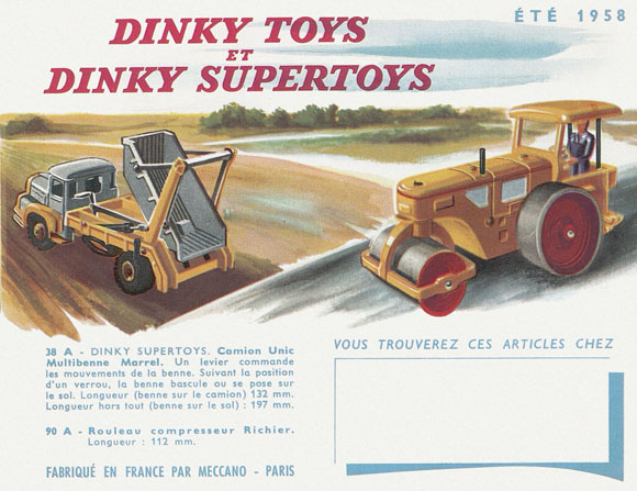 Dinky Toys été 1958