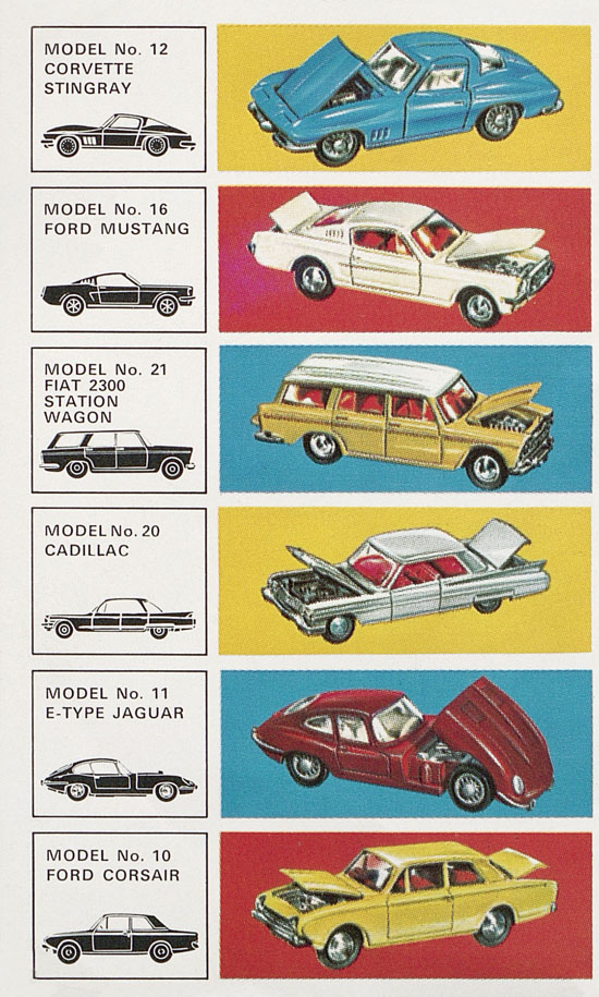 Dinky Toys Katalog mini dinky 1968