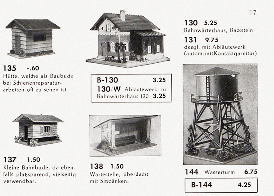Faller Katalog 1957 857