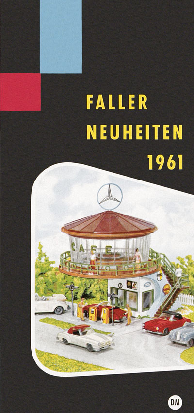 Faller Neuheiten-Katalog 1961