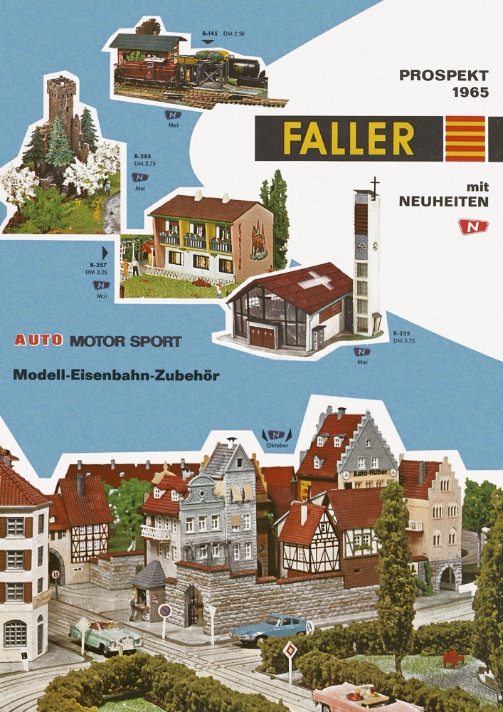 Faller Neuheiten-Katalog 1965