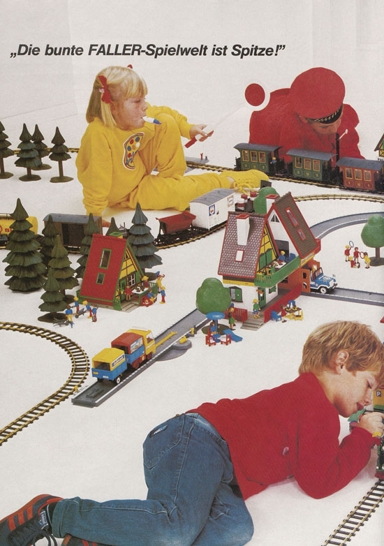 Faller Spielzeug-Katalog 1984-1985