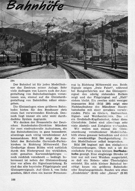 Faller-Magazin Nr. 6 August 1958