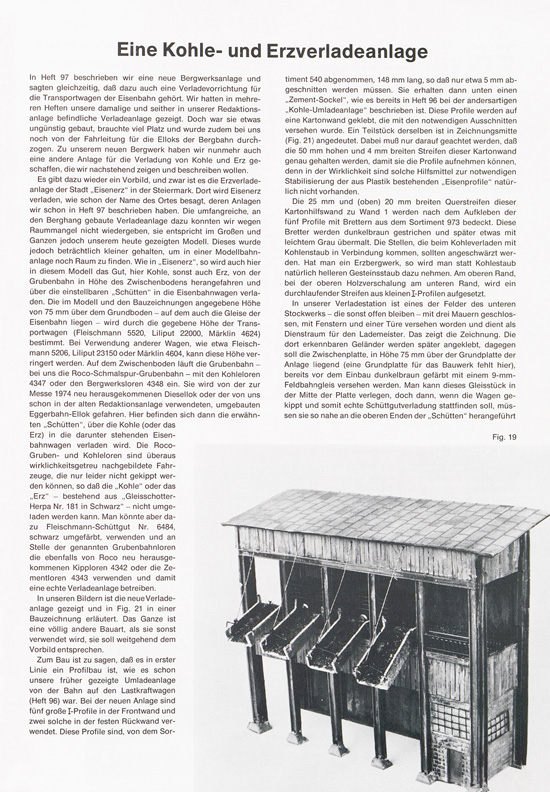 Faller-Magazin Nr.98 Dezember 1974