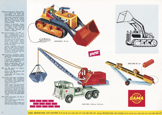 Gama Katalog 1966