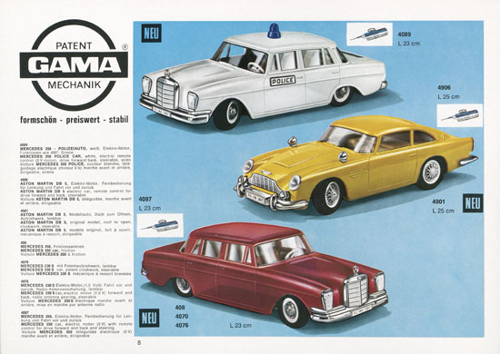 Gama Katalog 1969