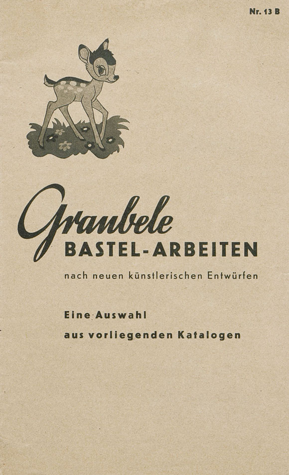 Graubele Katalogauswahl Bastelarbeiten 1954