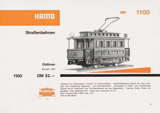 Hamo Katalog 1965-1966