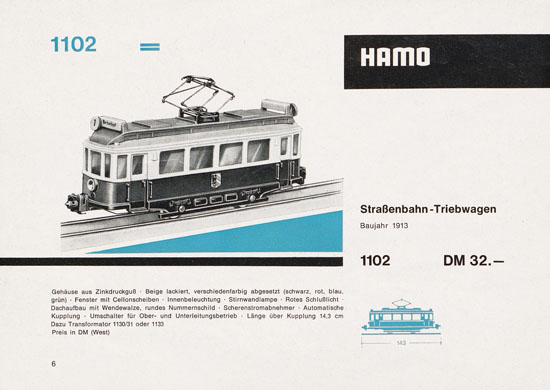Hamo Katalog 1965-1966