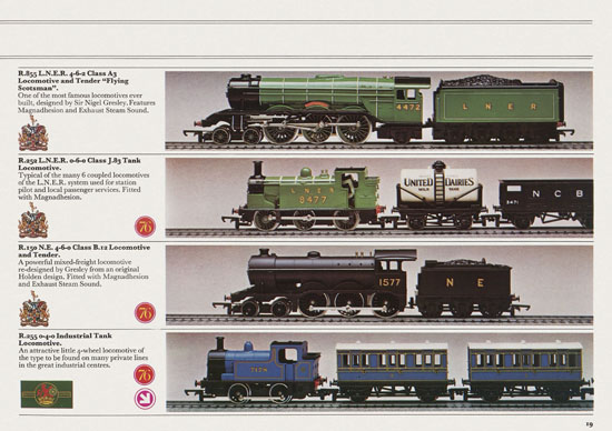 Hornby Railways catalogue 1976