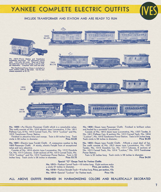 Ives Trains 1932