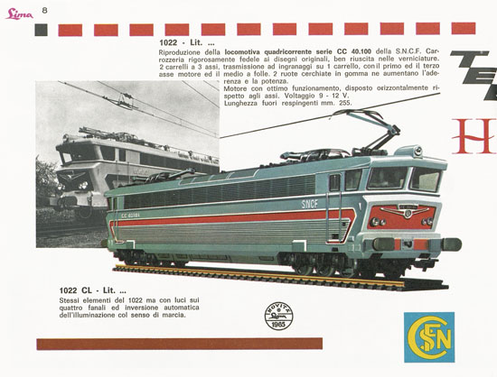 Lima Catalogo 1965-1966