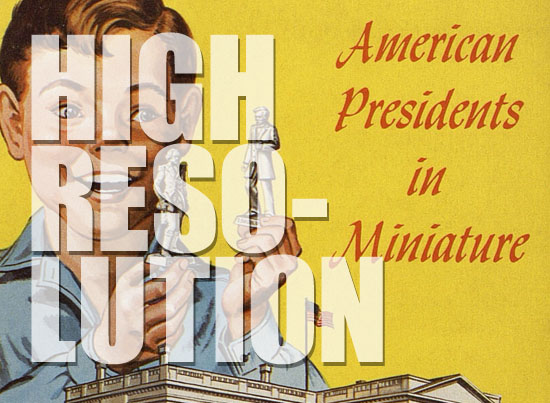 Louis Marx American Presidents in Miniature 1958