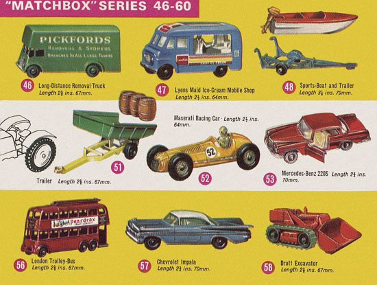 Matchbox Collectors catalogue USA Edition 1964