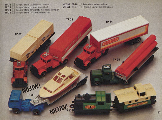Matchbox Katalogus 1981-1982